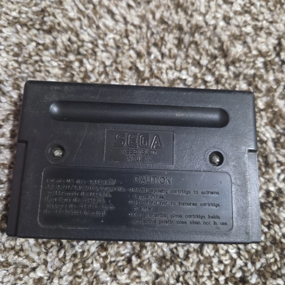 Sega Genesis 6-Pak Game Cartridge